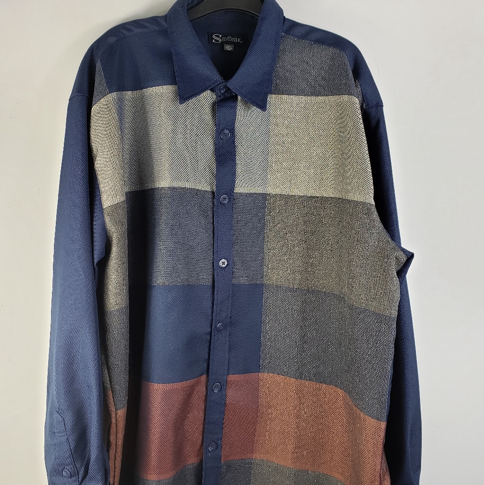 Silversilk Mens Button Down